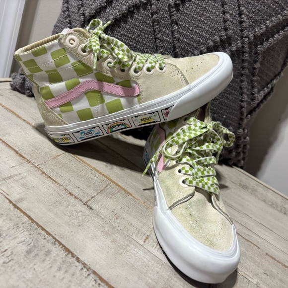 Vans Shoes - Vans Emma Mulholland On Holiday x SK8 Checkered Shoes- Sz 8
